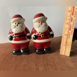 Vintage Santa Claus Salt and Pepper Shakers